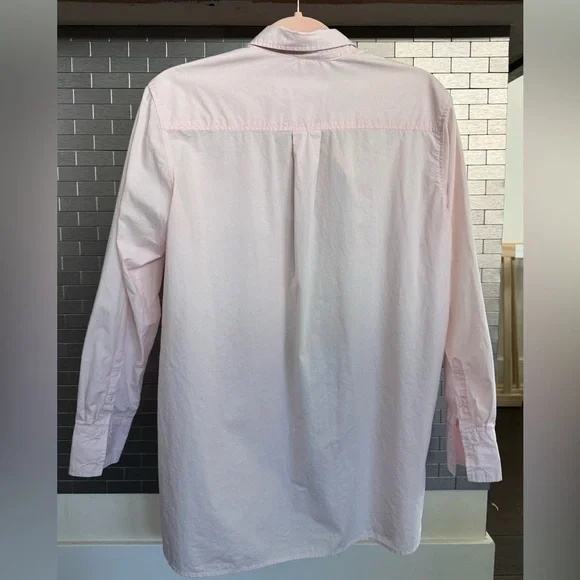 H&M Light Pink Casual Button Down Shirt - Picture 3 of 3